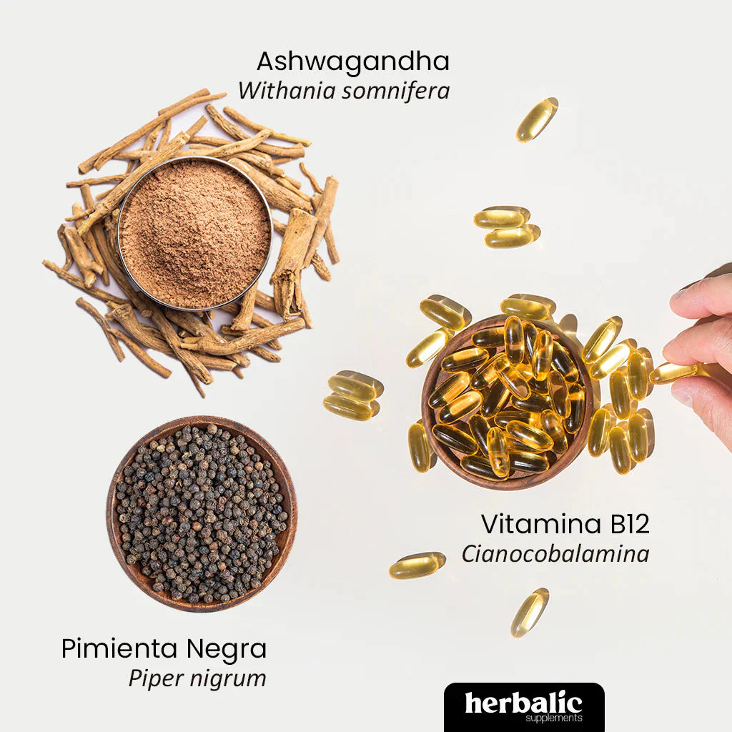 Ashwaganda Plus Vitamin B12
