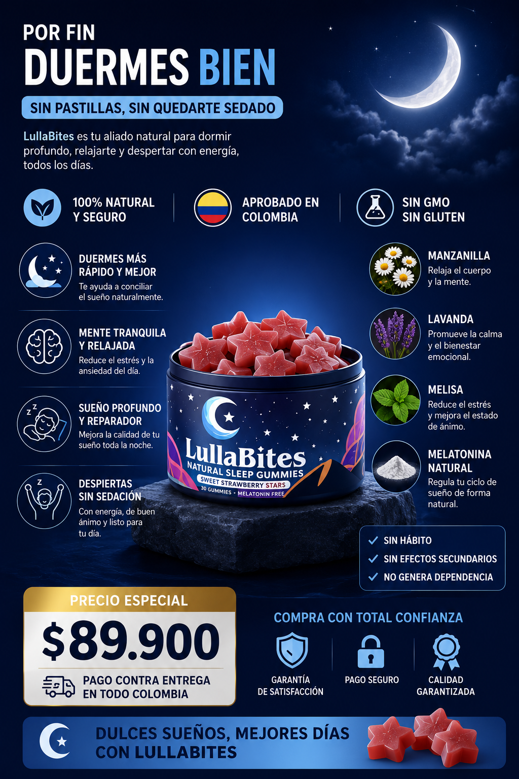 POR FIN DUERMES BIEN - SIN PASTILLAS, SIN QUEDARTE SEDADO.