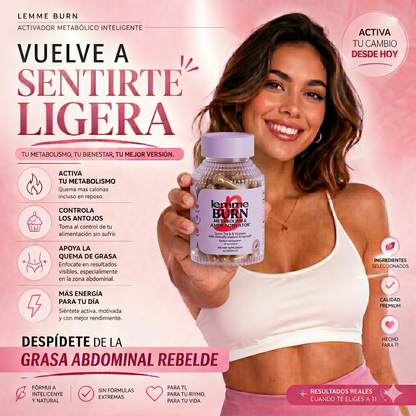 DESPÍDETE DE LA GRASA ABDOMINAL REBELDE… Y VUELVE A SENTIRTE LIGERA