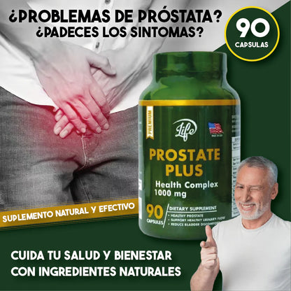 Prostate Plus – Para el Bienestar Masculino (90 cáps.) La mejor Formula.