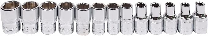SET DE HERRAMIENTAS 46 LLAVE DE 1/4
