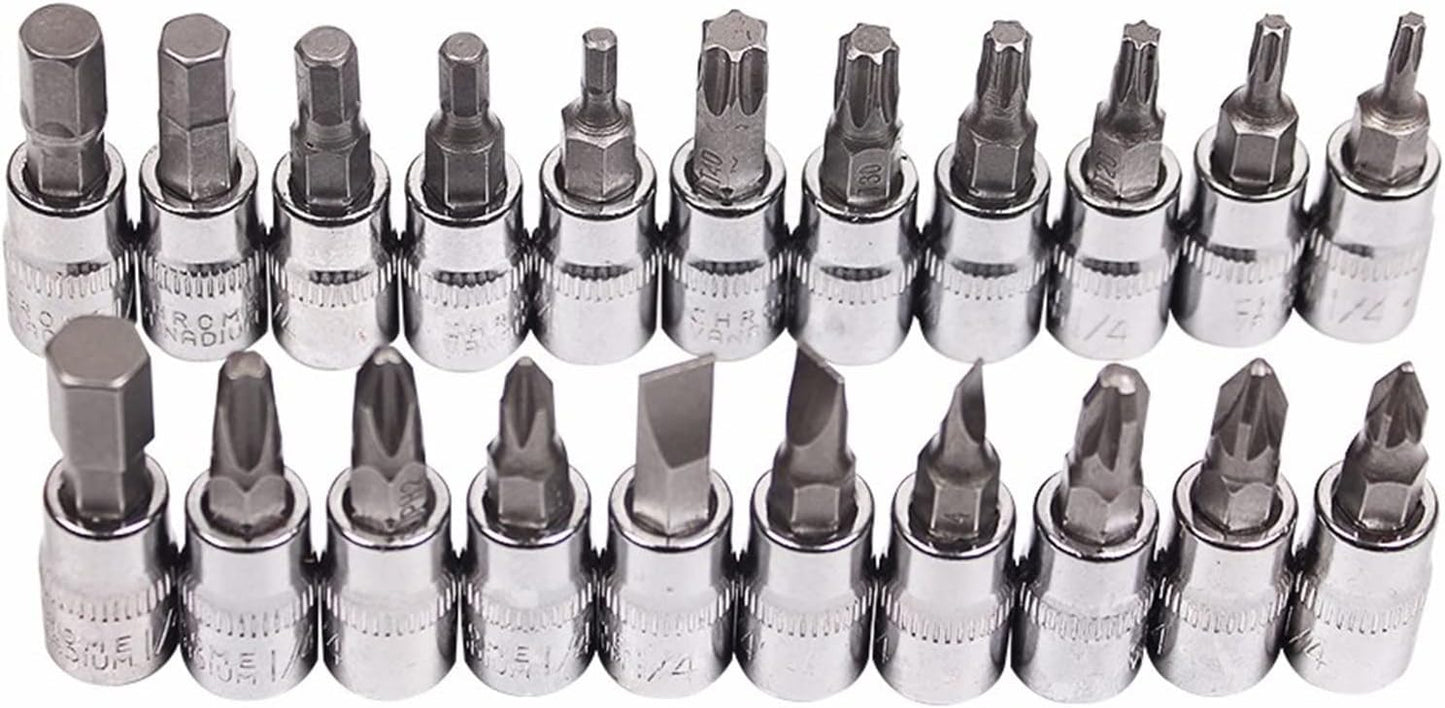 SET DE HERRAMIENTAS 46 LLAVE DE 1/4