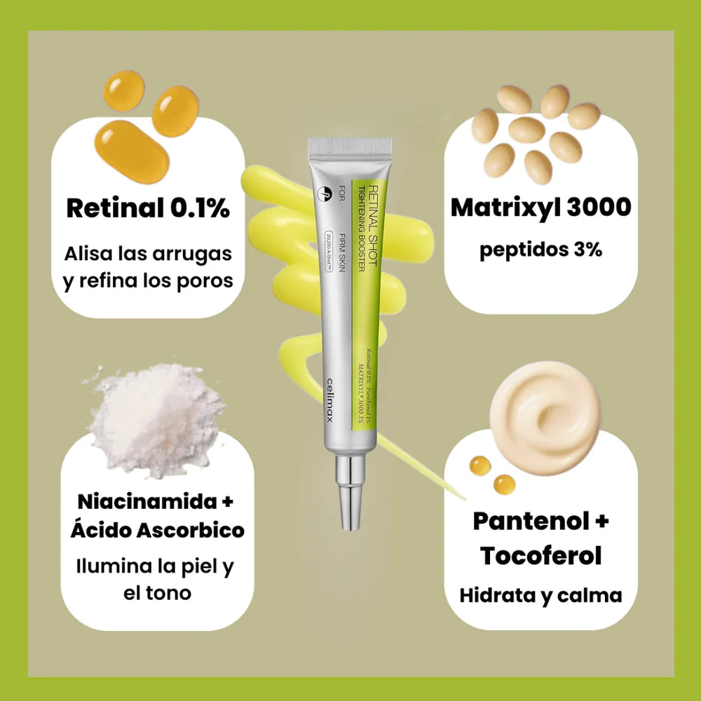 Reduce arrugas visibles, reafirma tu piel y recupera un rostro más joven desde las primeras semanas