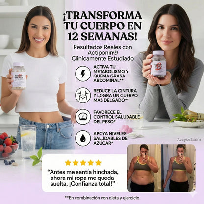 DESPÍDETE DE LA GRASA ABDOMINAL REBELDE… Y VUELVE A SENTIRTE LIGERA