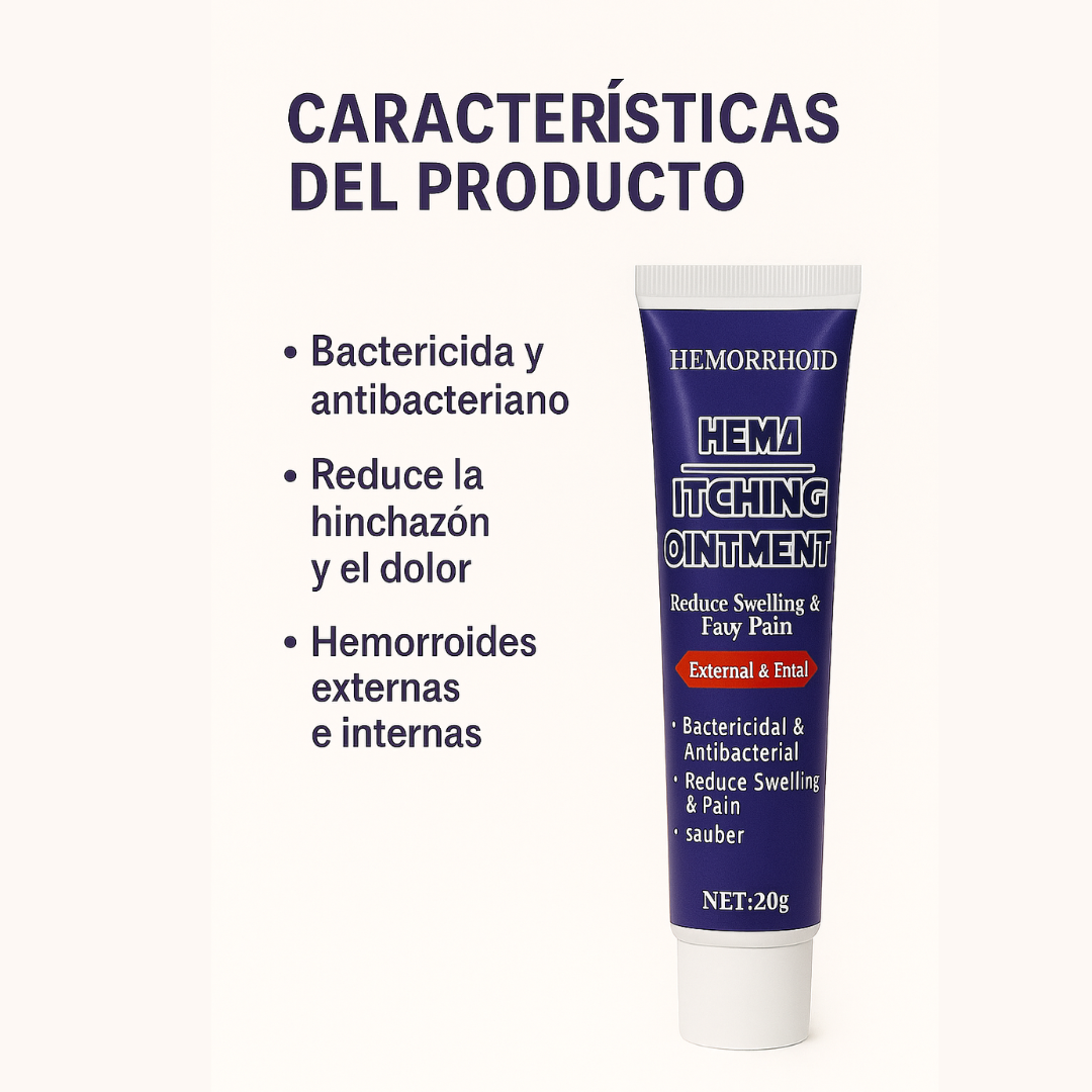 Gel Calmante Antihemorroides