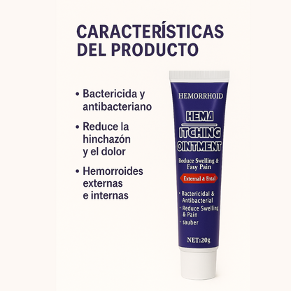 Gel Calmante Antihemorroides