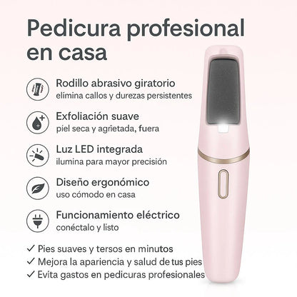 Removedor de Callos Eléctrico para Pies - Pedicura Profesional en casa